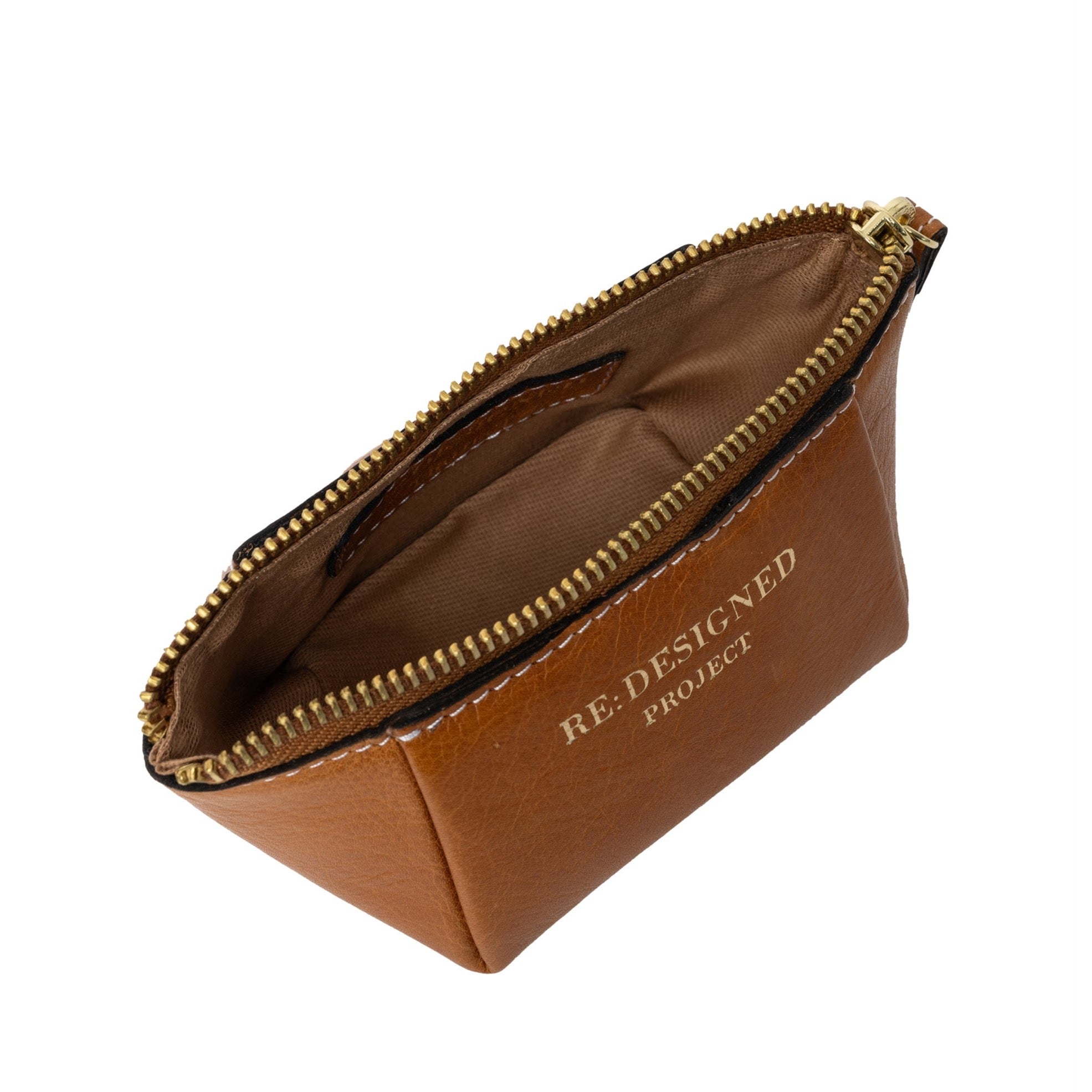 Pre-Order: Project 35 - Burned Tan - Short Zip Pouch