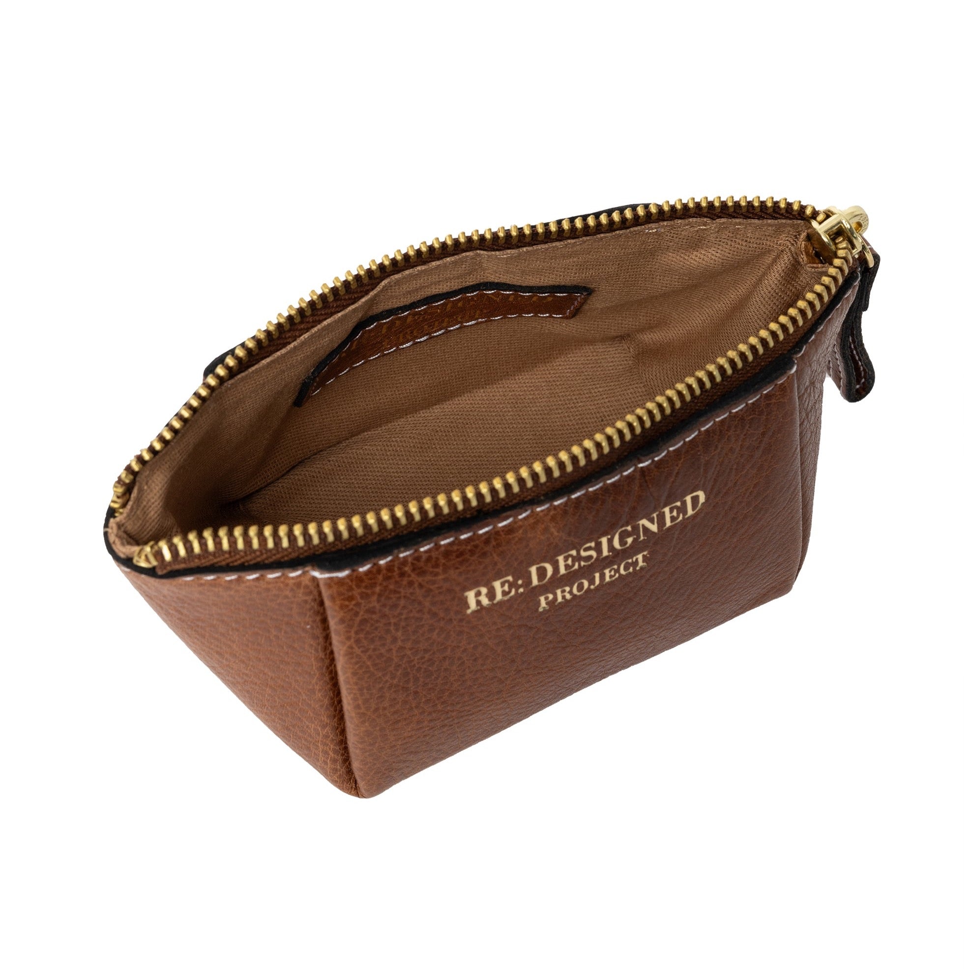 Pre-Order: Project 35 - Walnut - Short Zip Pouch