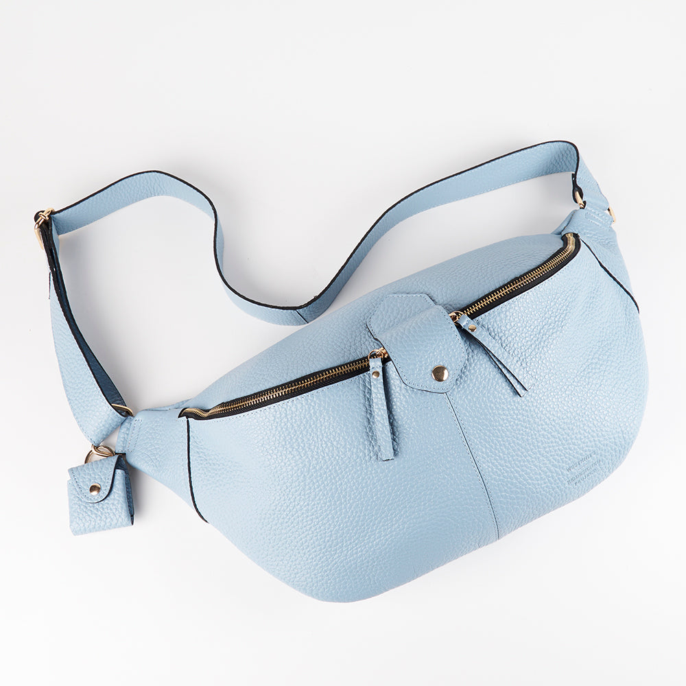 Re:Designed Project 96 — Large Leather Knitting Belt Bag