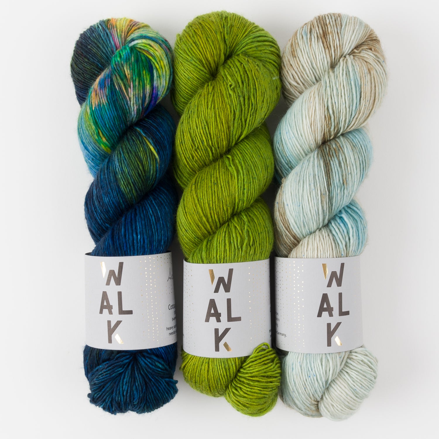 WALK Collection PALM BREEZE Merino wool Fingering Quick Kits