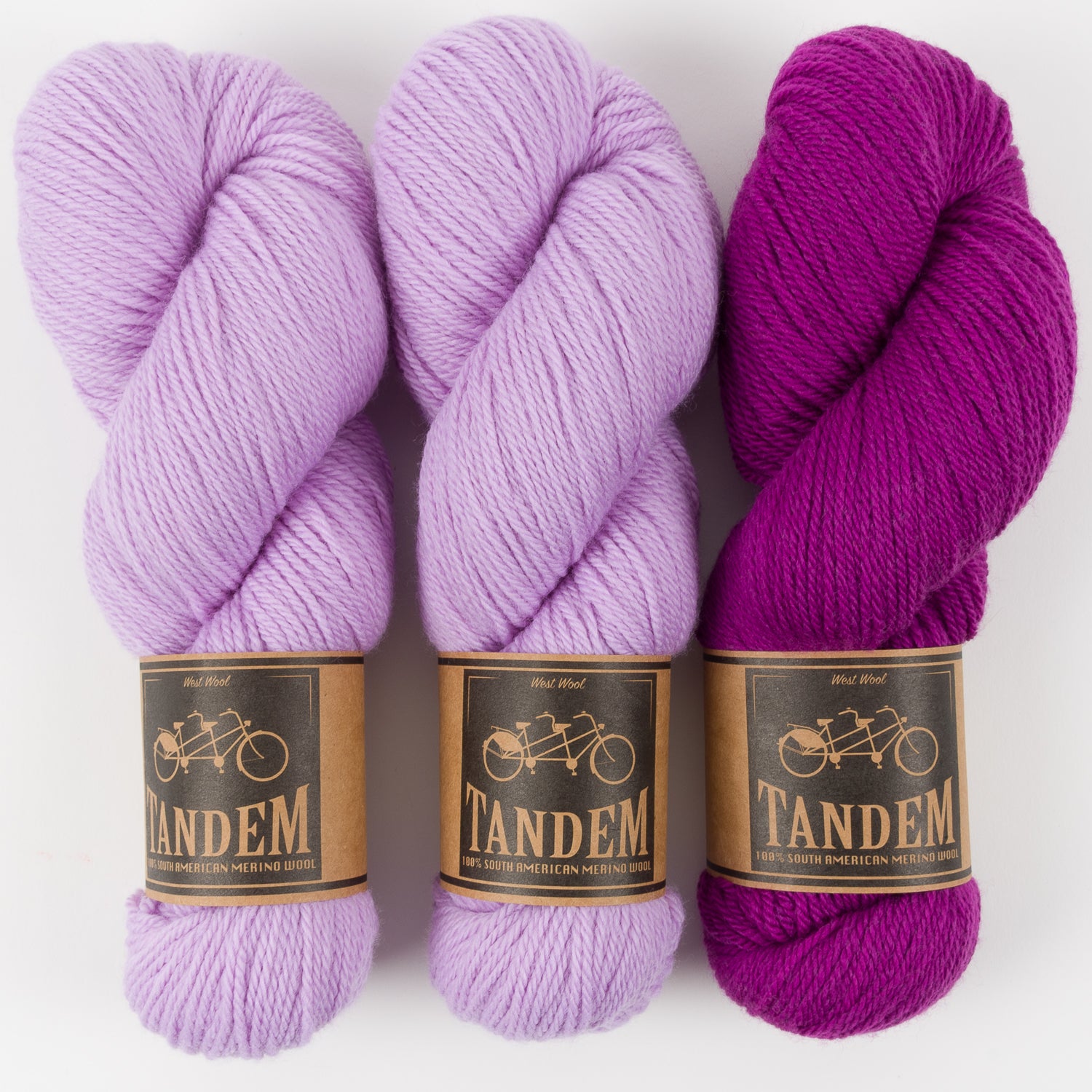 West Wool PASTEL FANDANGO Merino wool DK Quick Kits