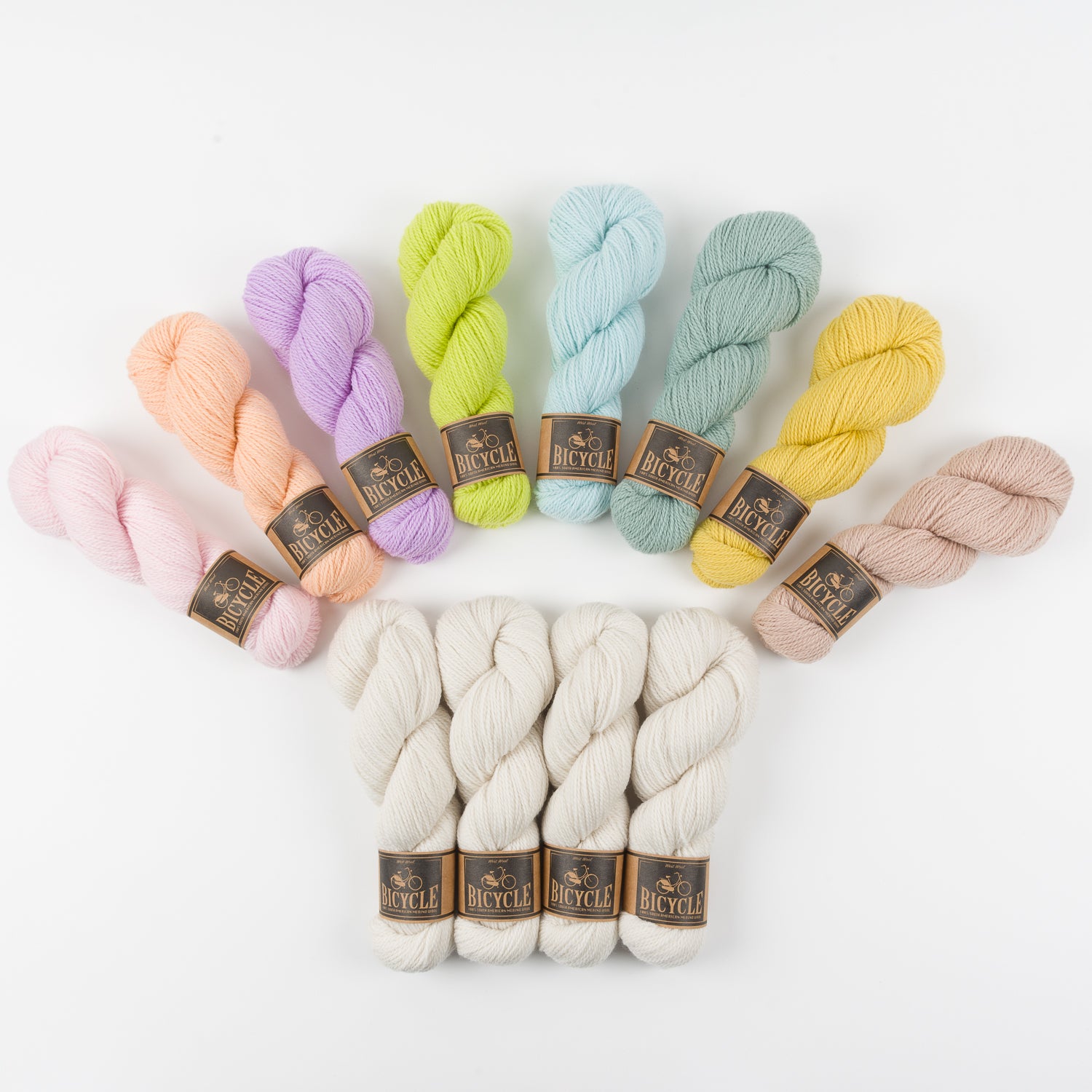 West Wool PASTEL MIST Merino wool Fingering Quick Kits