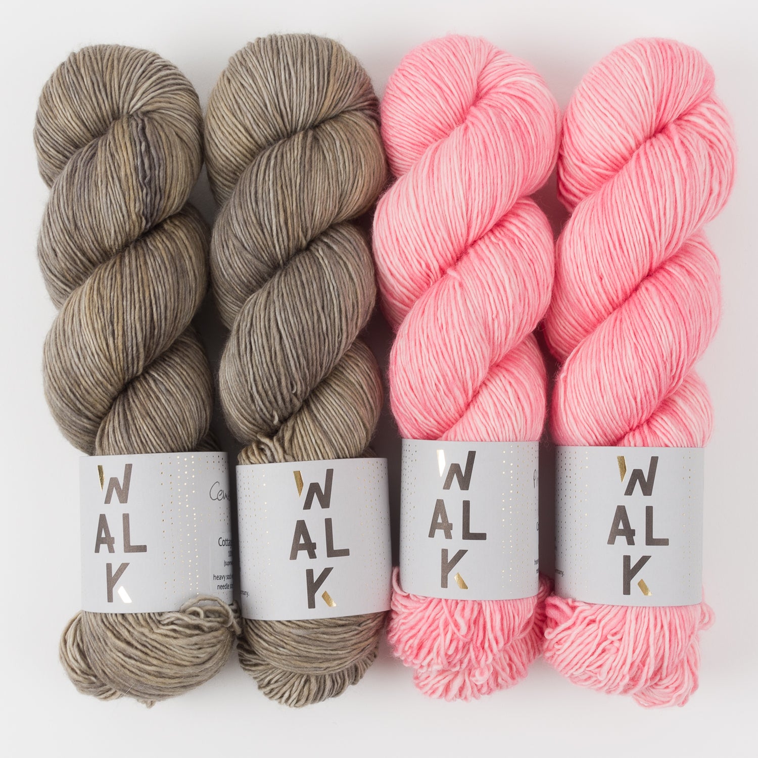 WALK Collection PAVEMENT FLOWERS Merino wool Fingering Quick Kits