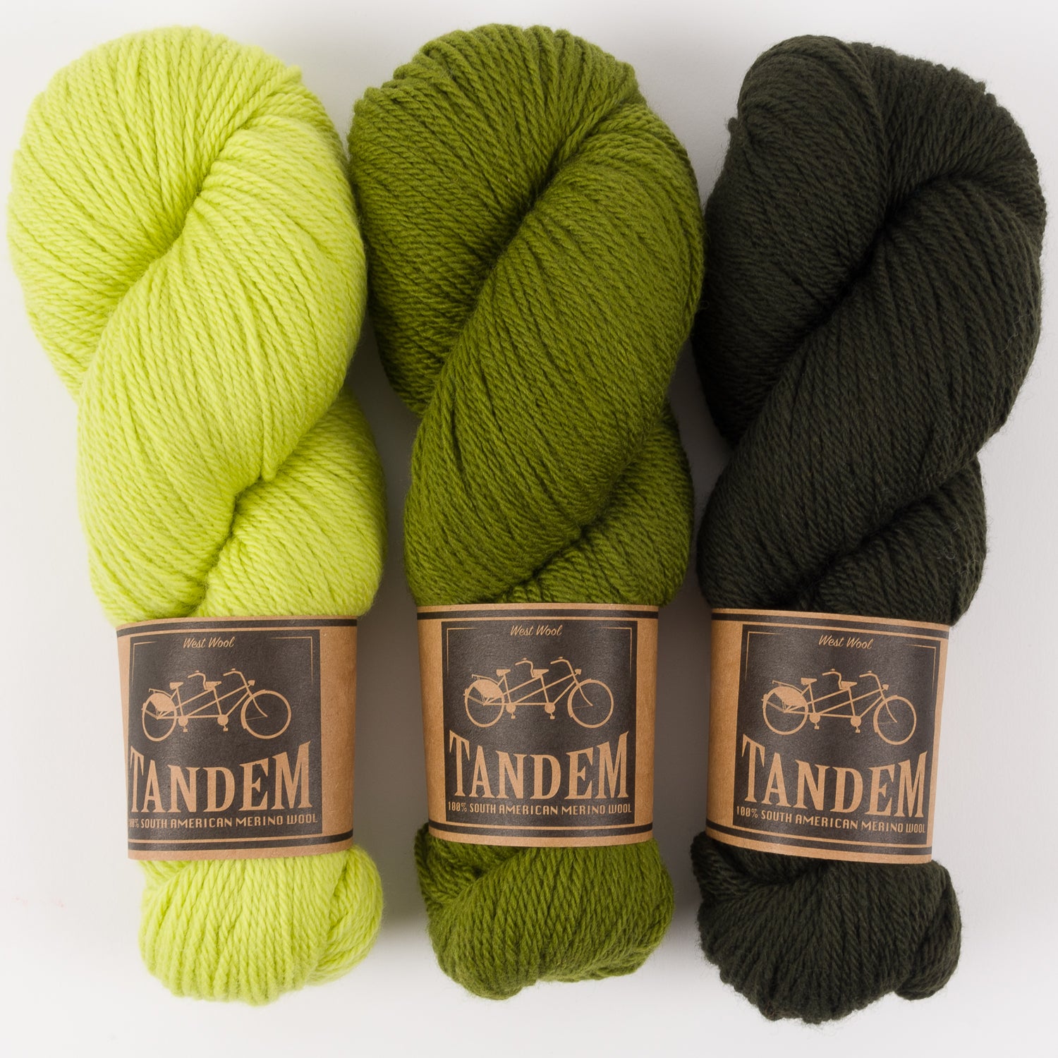 West Wool PICKLED WELLINGTON Merino wool DK Quick Kits