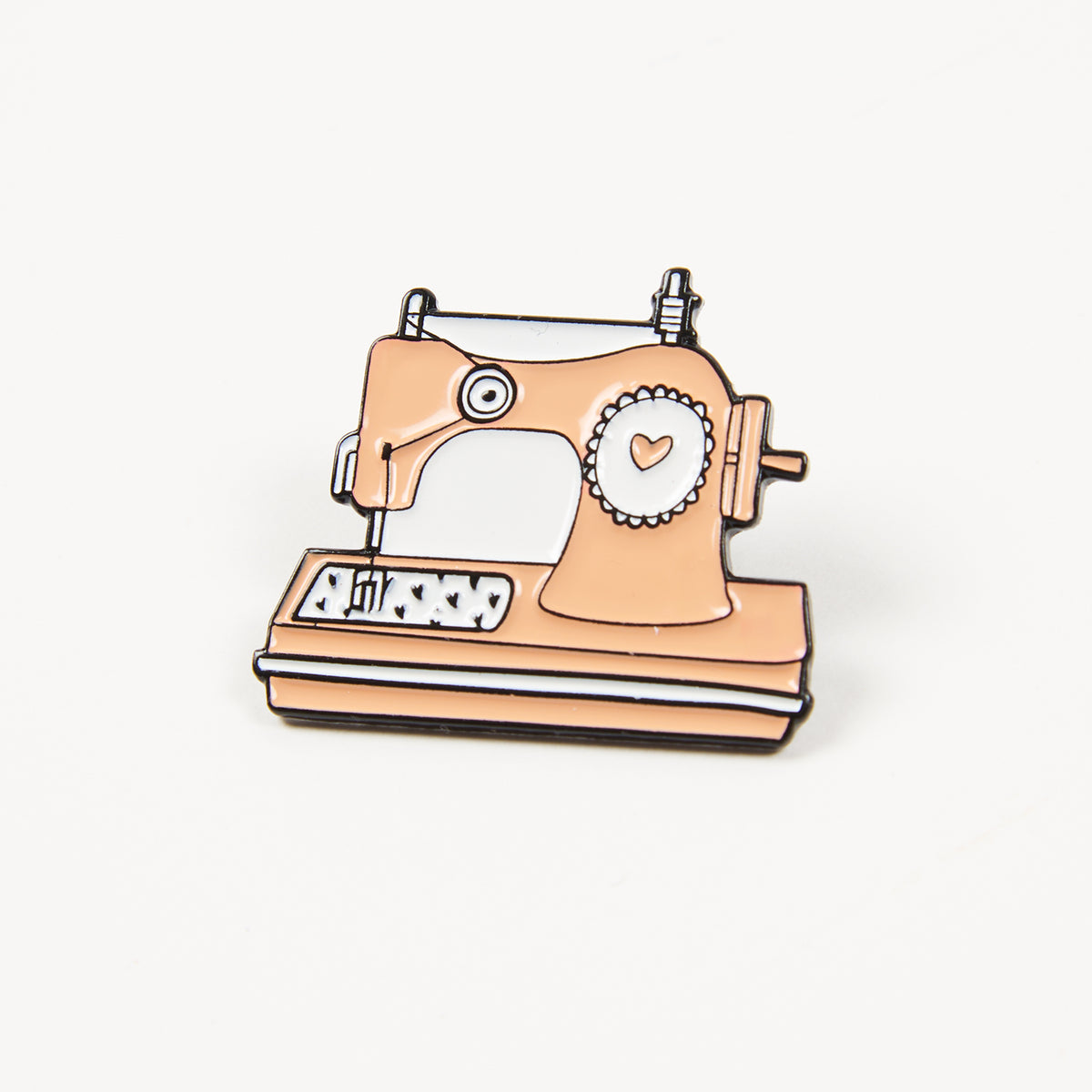 PINK SEWING MACHINE PIN