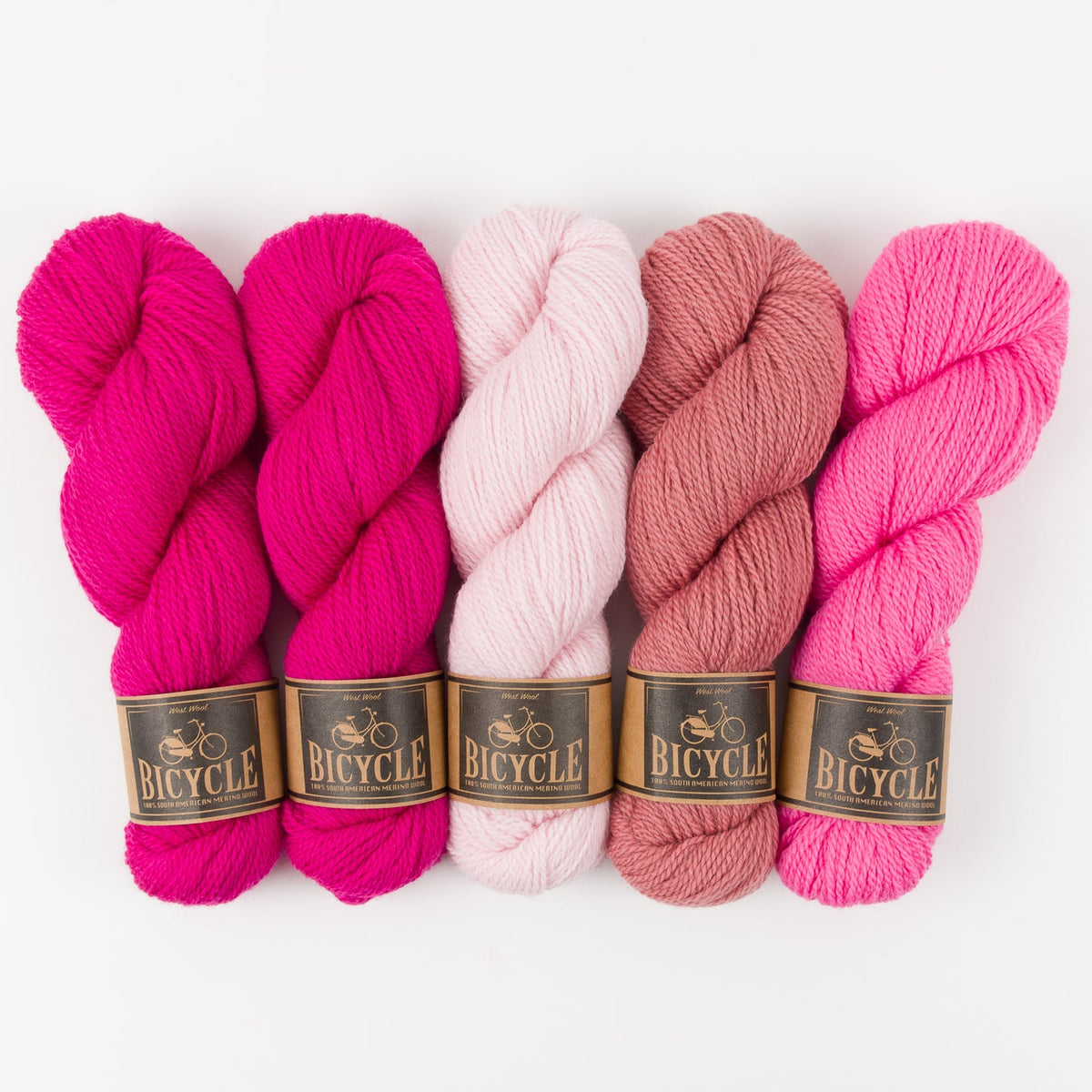 West Wool TAFFY STASH Merino wool Fingering Quick Kits