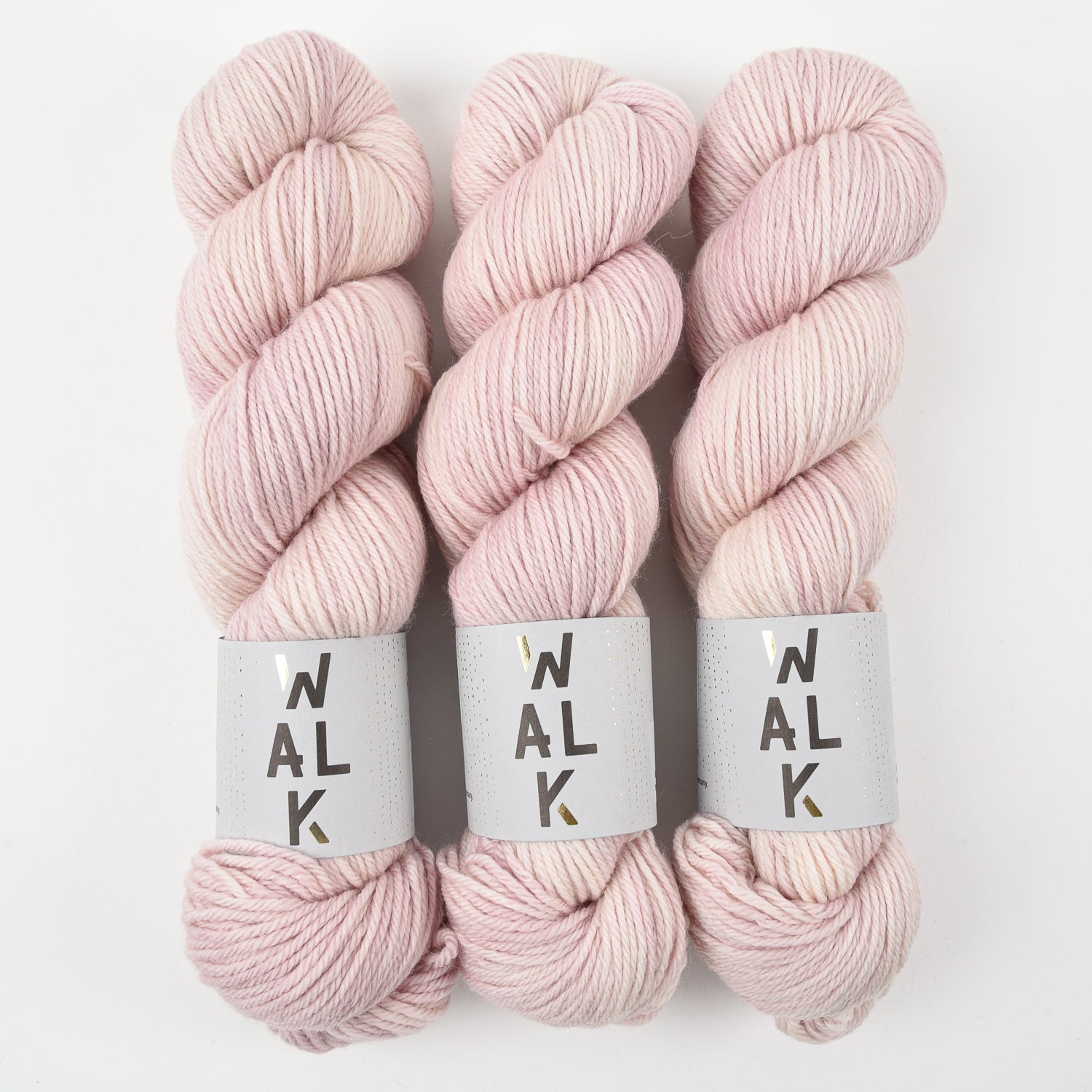 WALK Collection WALK MERINO DK - POWDER Merino wool DK pink Yarn
