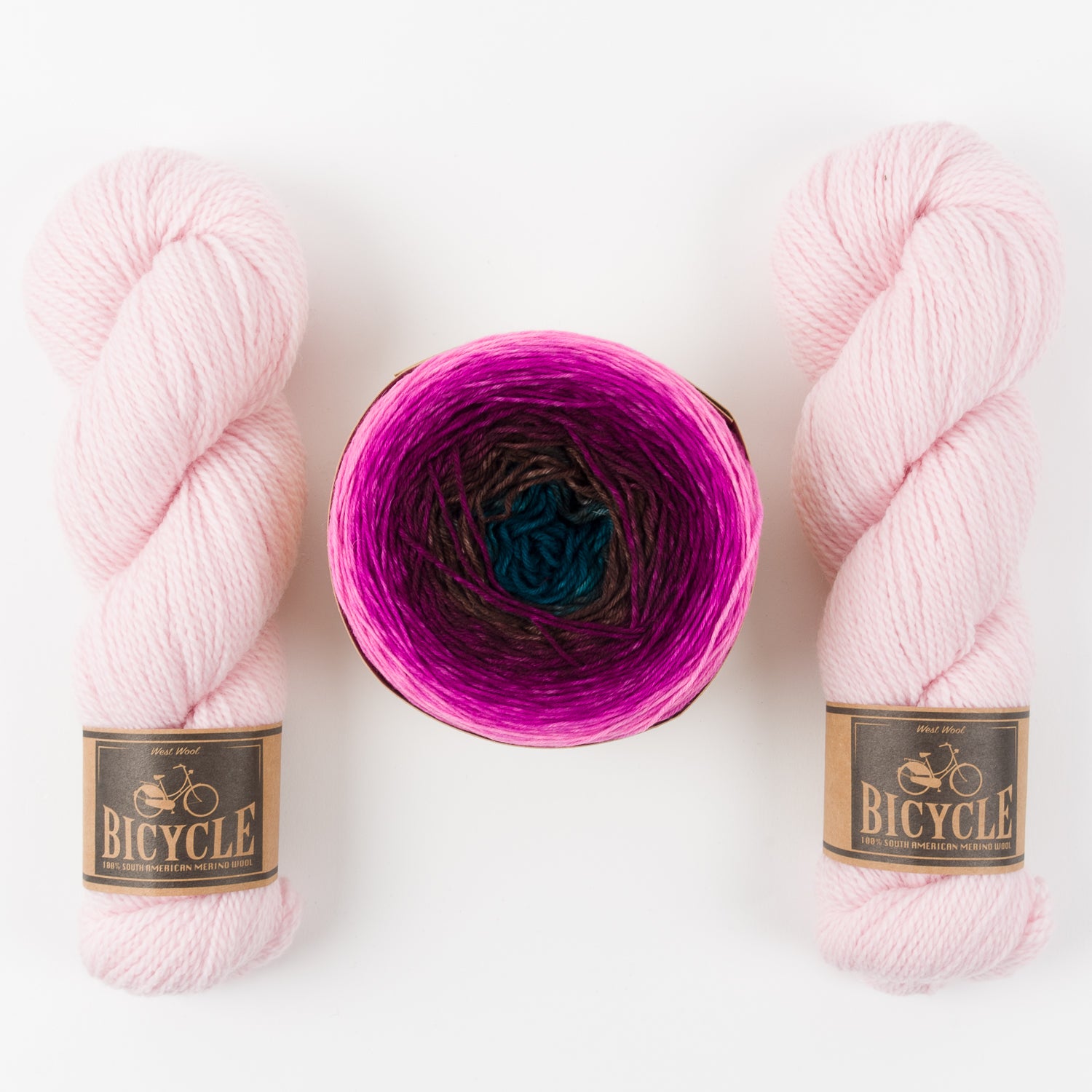 Bilum POWDER JULI Merino wool Fingering Quick Kits