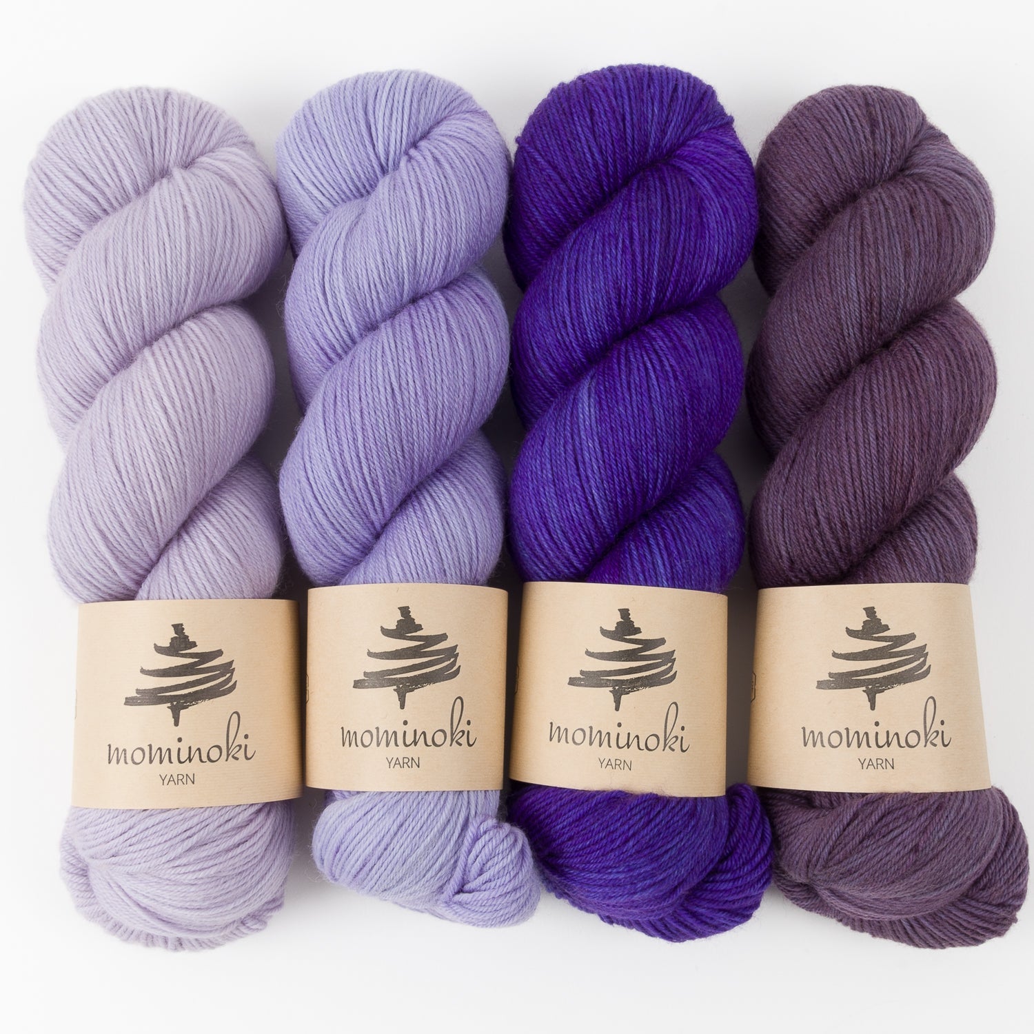 Mominoki Yarn PRINCESS GRADIENT Merino wool Polyamide Fingering Quick Kits