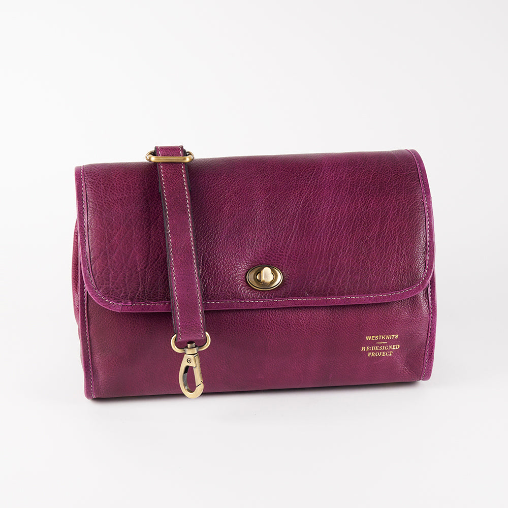 PROJECT 74 - AUBERGINE - SMALL BUCKLE PROJECT ORGANISER