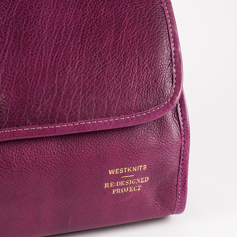 PROJECT 74 - AUBERGINE - SMALL BUCKLE PROJECT ORGANISER