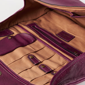 PROJECT 74 - AUBERGINE - SMALL BUCKLE PROJECT ORGANISER