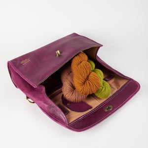 PROJECT 74 - AUBERGINE - SMALL BUCKLE PROJECT ORGANISER