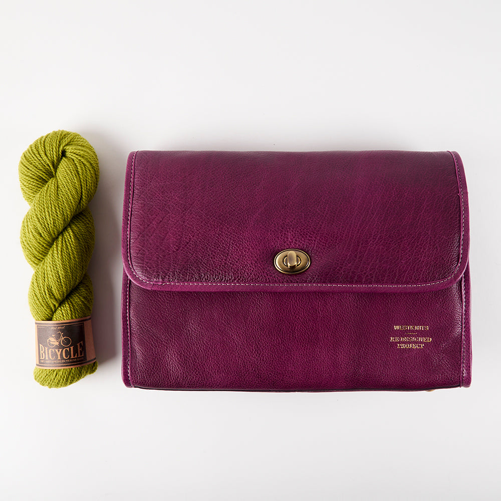 PROJECT 74 - AUBERGINE - SMALL BUCKLE PROJECT ORGANISER