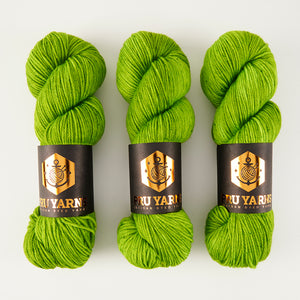 Punk Rock Unicorn SOUL DK - WITCHCRAFT Merino wool Nylon DK Sock green Yarn