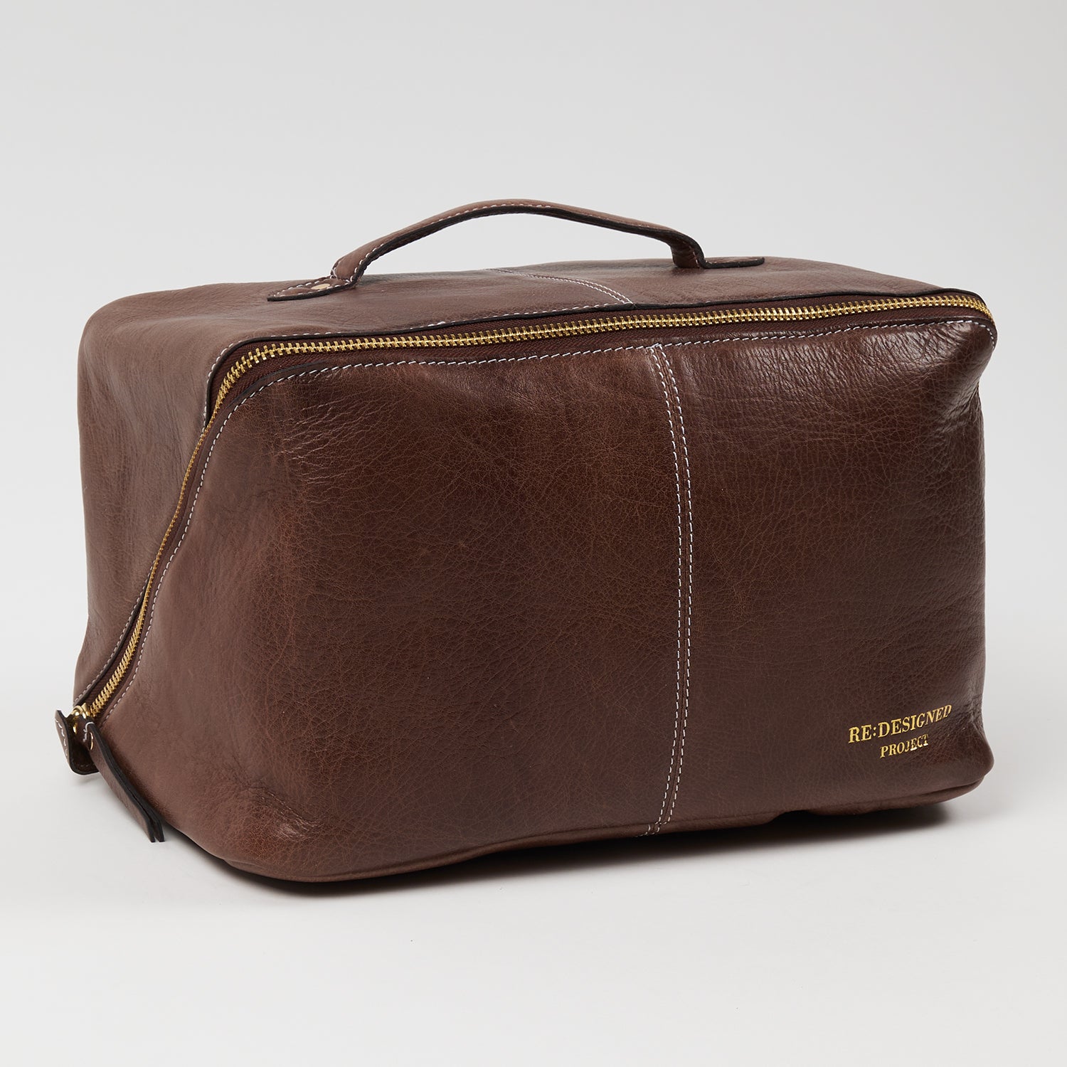 Re:Designed PROJECT 10 - WOODSMOKE - LARGE PROJECT ORGANISER brown Project Bags