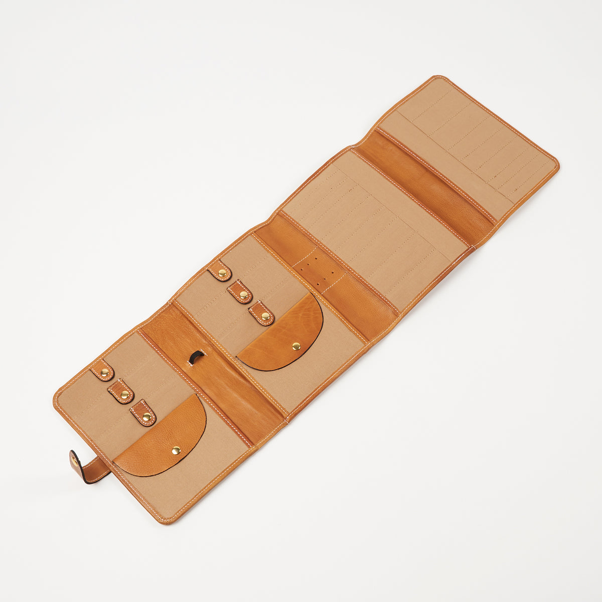 PROJECT 14 - BURNED TAN - LARGE NEEDLE CASE