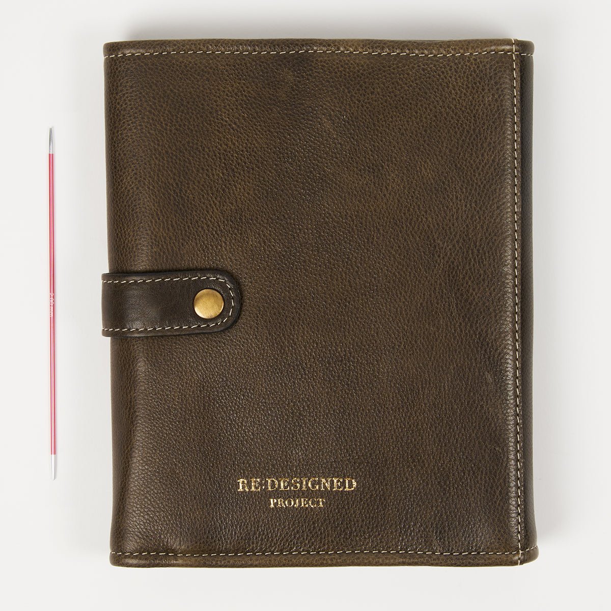 PROJECT 14 - DARK GREEN - LARGE NEEDLE CASE