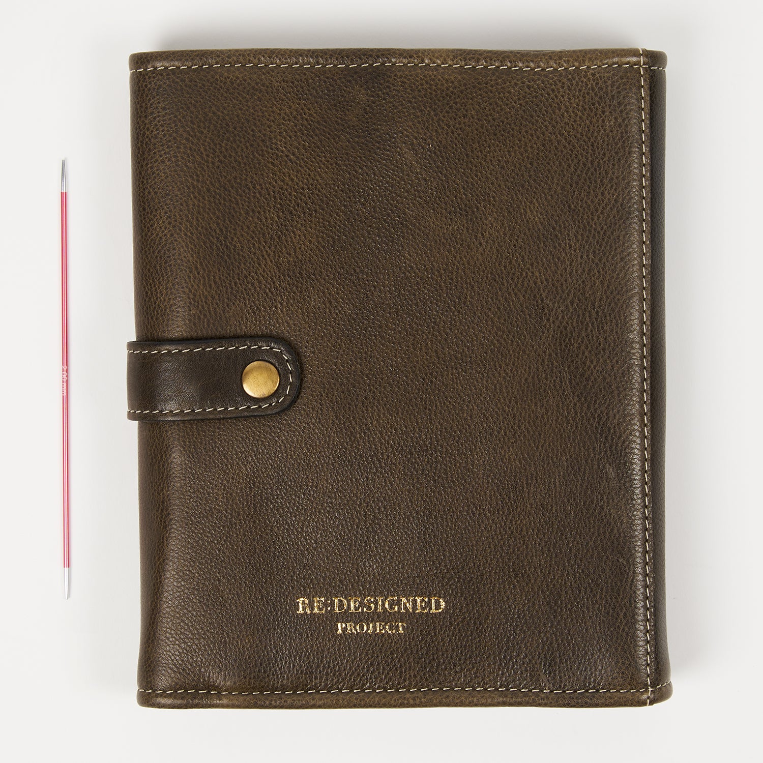 PROJECT 14 - DARK GREEN - LARGE NEEDLE CASE