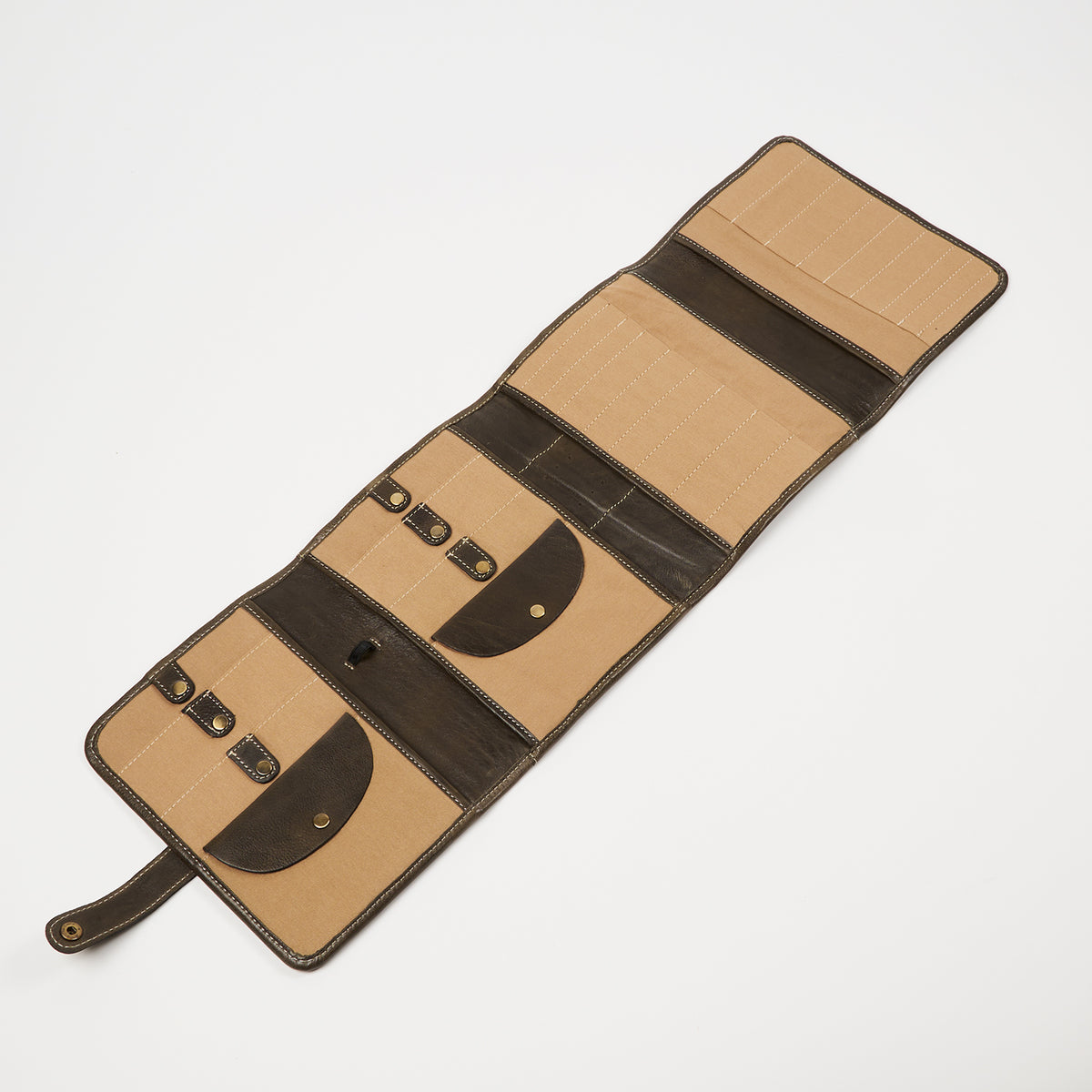 PROJECT 14 - DARK GREEN - LARGE NEEDLE CASE