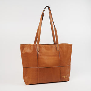 PROJECT 19 - BURNED TAN - SOFT LEATHER SHOPPER BAG