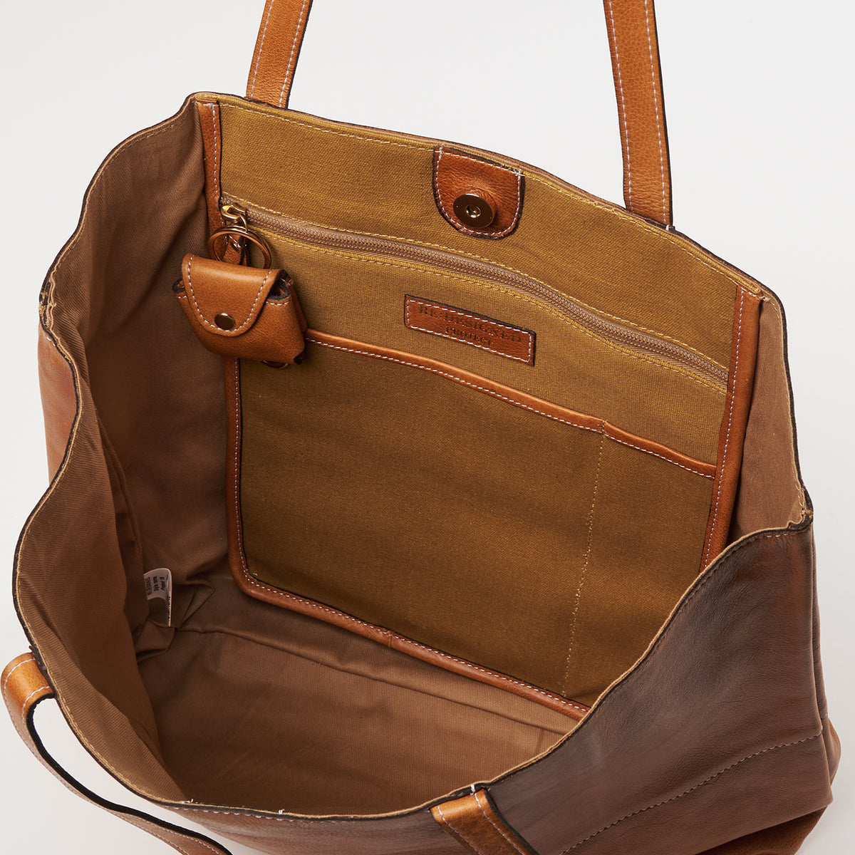 PROJECT 19 - BURNED TAN - SOFT LEATHER SHOPPER BAG