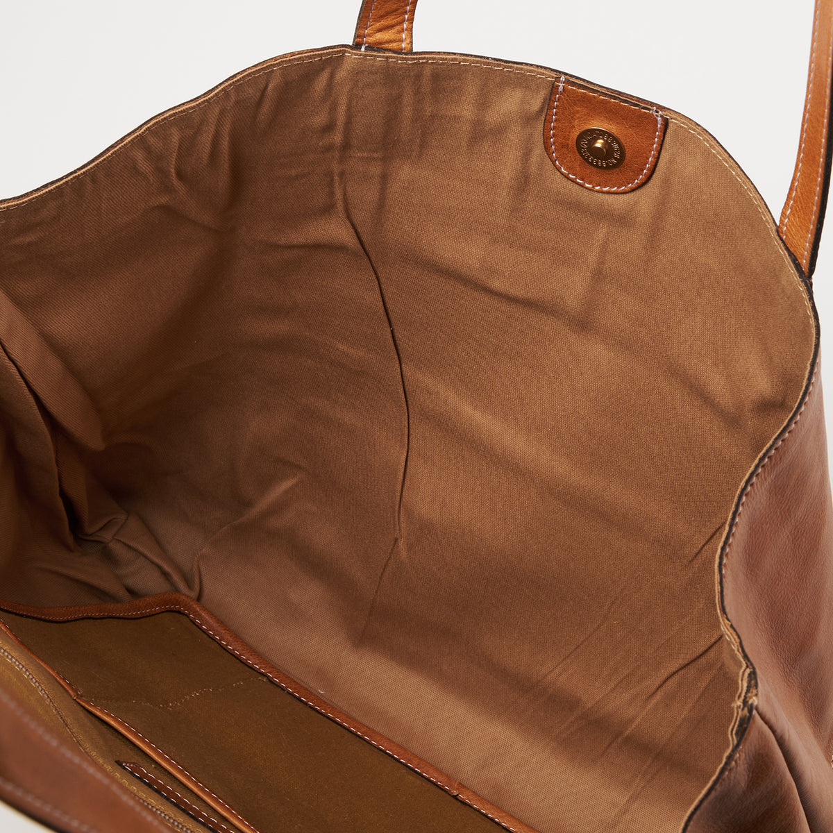PROJECT 19 - BURNED TAN - SOFT LEATHER SHOPPER BAG