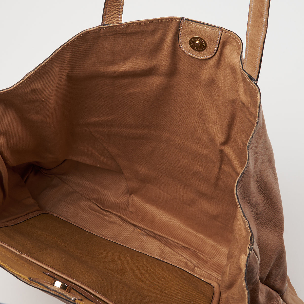 PROJECT 19 - TAUPE - SOFT LEATHER SHOPPER BAG