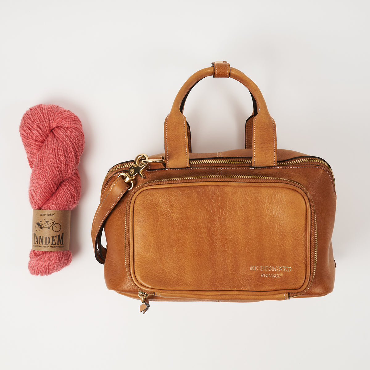 PROJECT 39 - BURNED TAN - CROSSBODY PROJECT ORGANISER