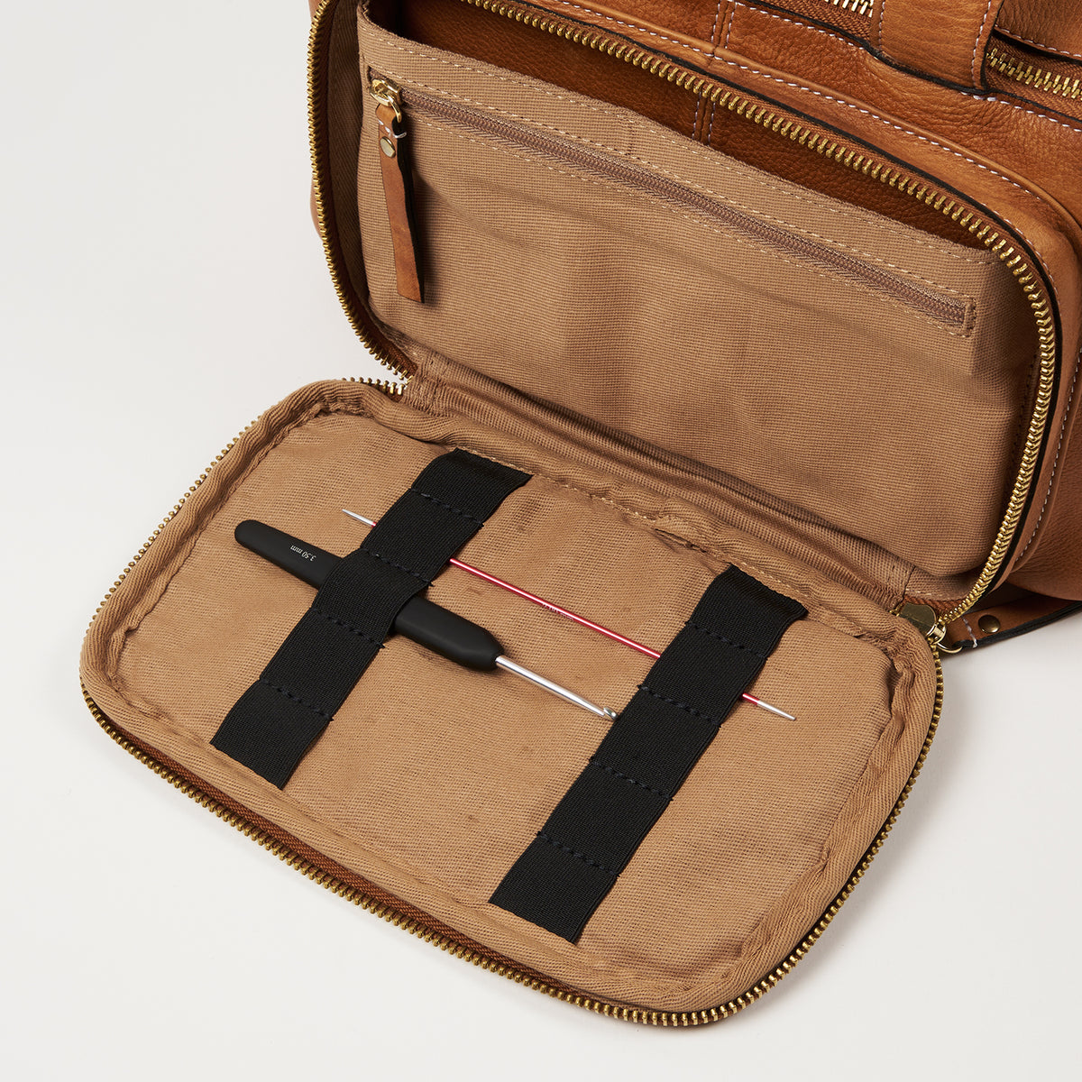 PROJECT 39 - BURNED TAN - CROSSBODY PROJECT ORGANISER