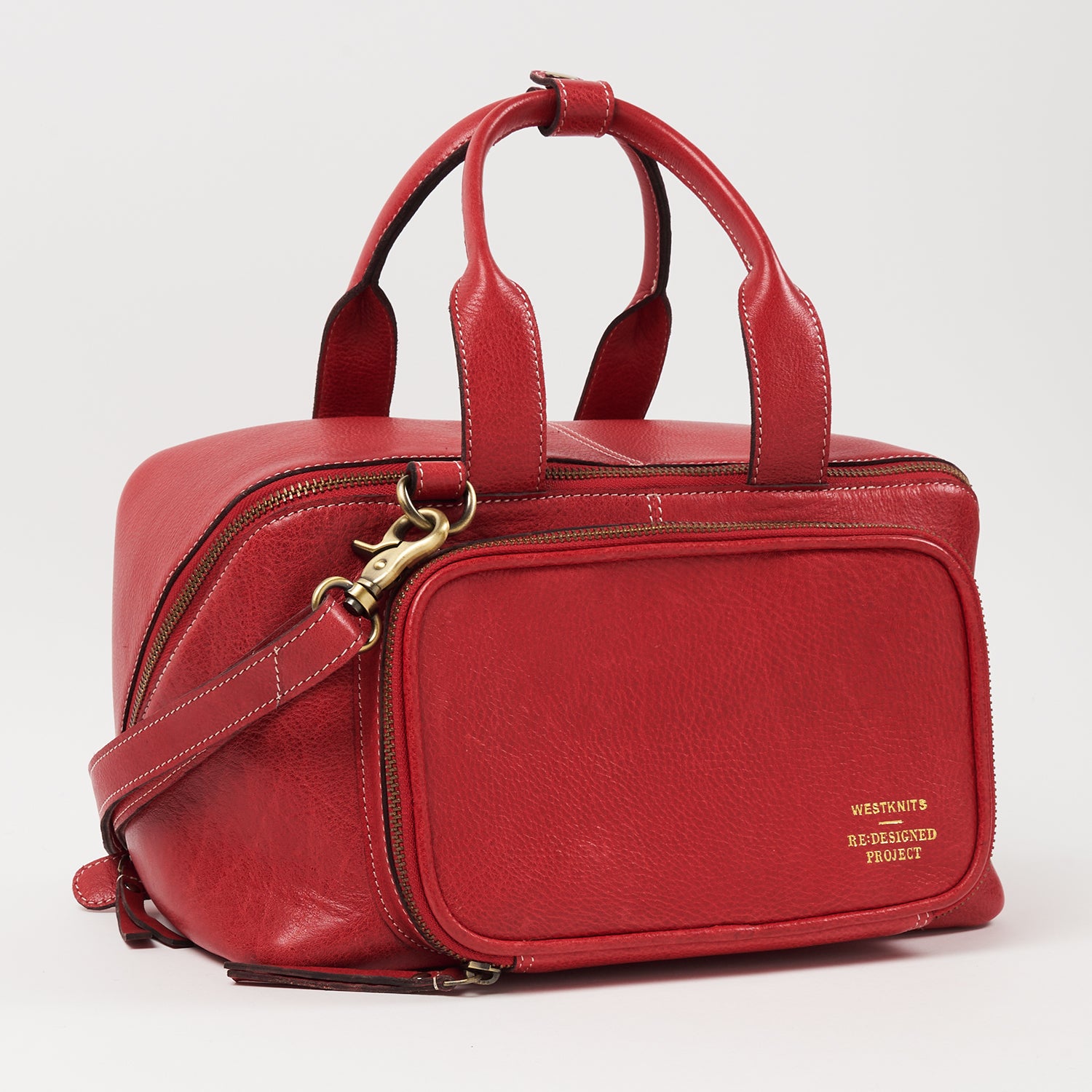 Re:Designed PROJECT 39 - RED ROSE - CROSSBODY PROJECT ORGANISER red Project Bags