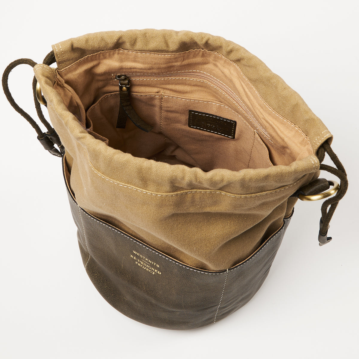 PROJECT 61 - DARK GREEN - DRAWSTRING PROJECT ORGANISER