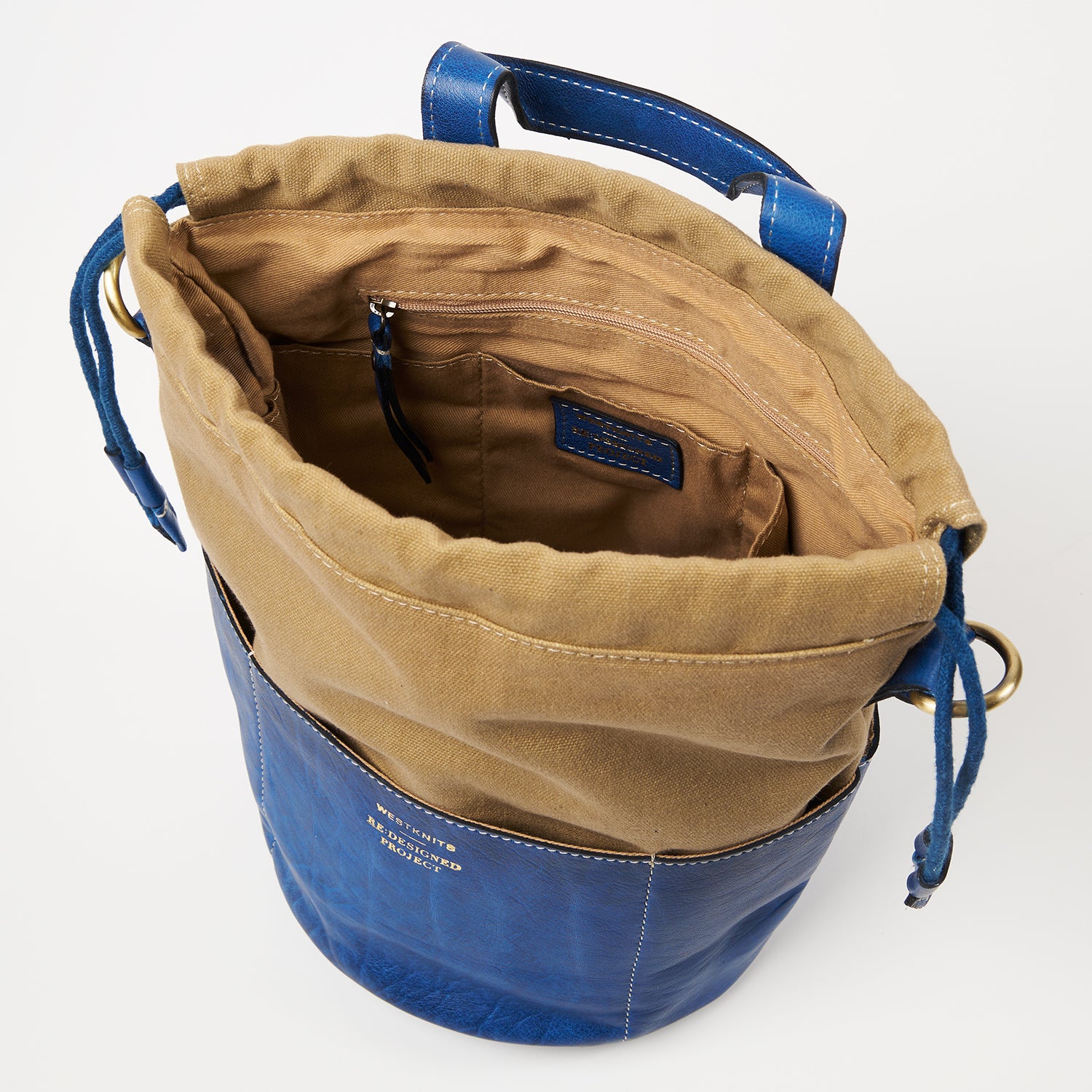 PROJECT 61 - DENIM BLUE - DRAWSTRING PROJECT ORGANISER
