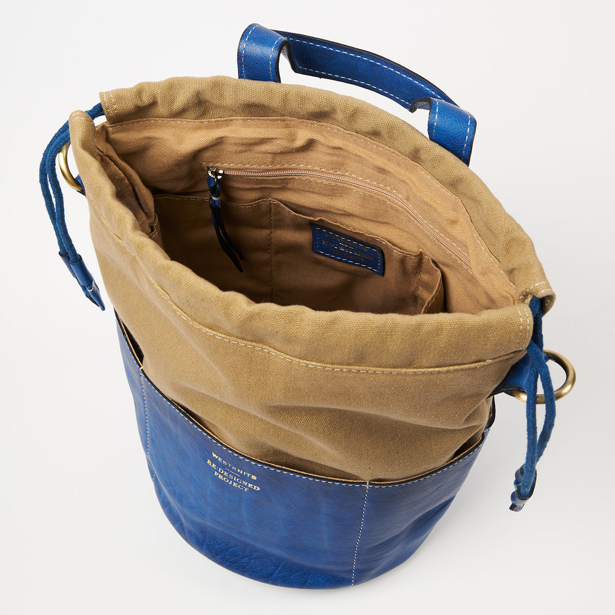 PROJECT 61 - DENIM BLUE - DRAWSTRING PROJECT ORGANISER