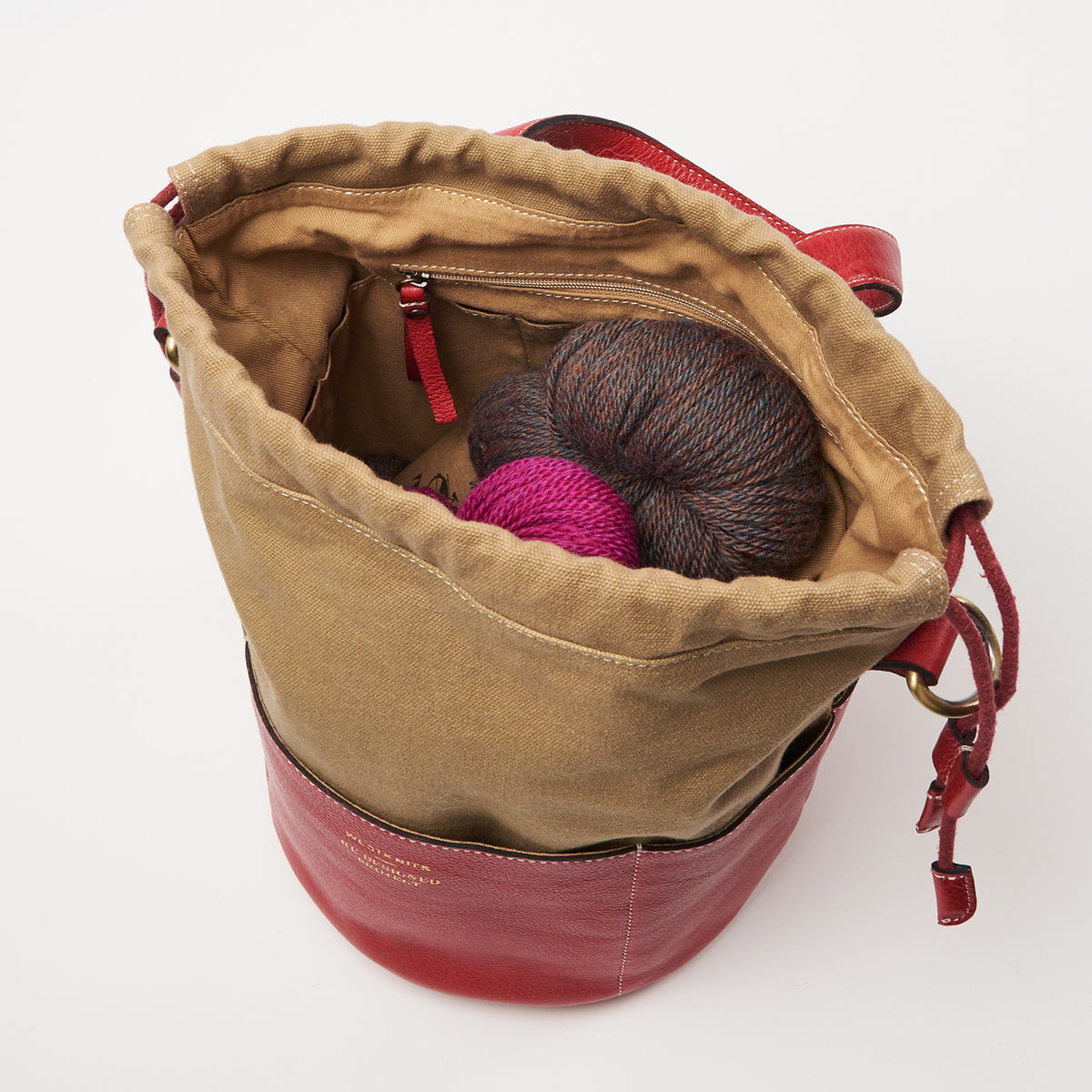 PROJECT 61 - RED ROSE - DRAWSTRING PROJECT ORGANISER