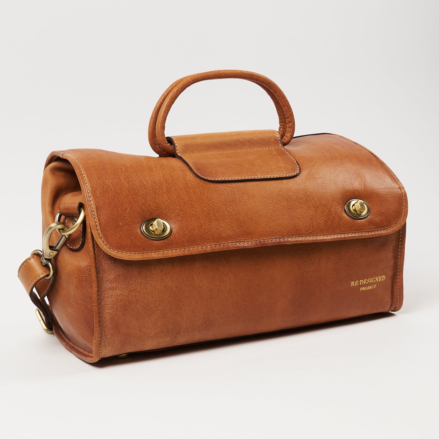 Re:Designed PROJECT 73 - BURNED TAN - BUCKLE PROJECT ORGANISER brown Project Bags