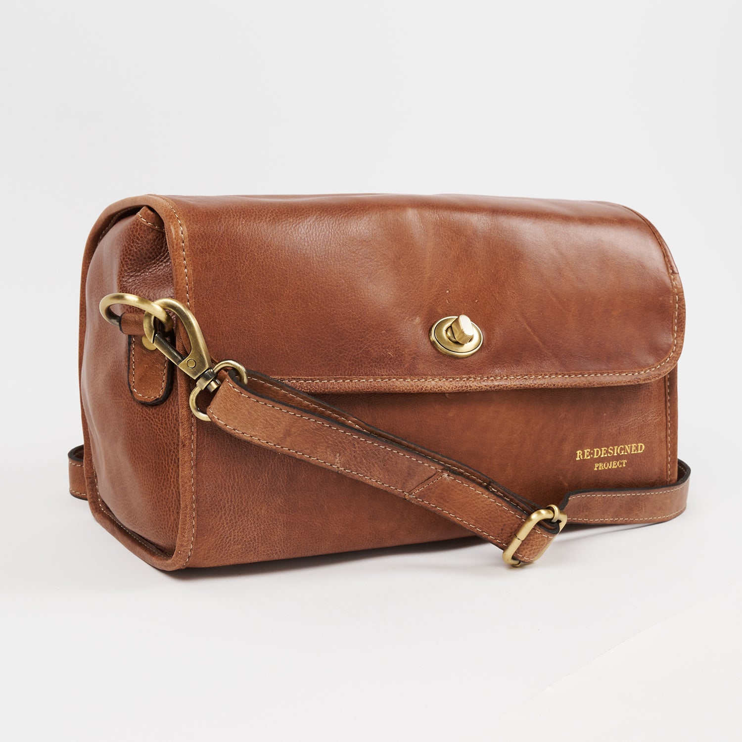 Re:Designed PROJECT 74 - WALNUT - SMALL BUCKLE PROJECT ORGANISER brown Project Bags