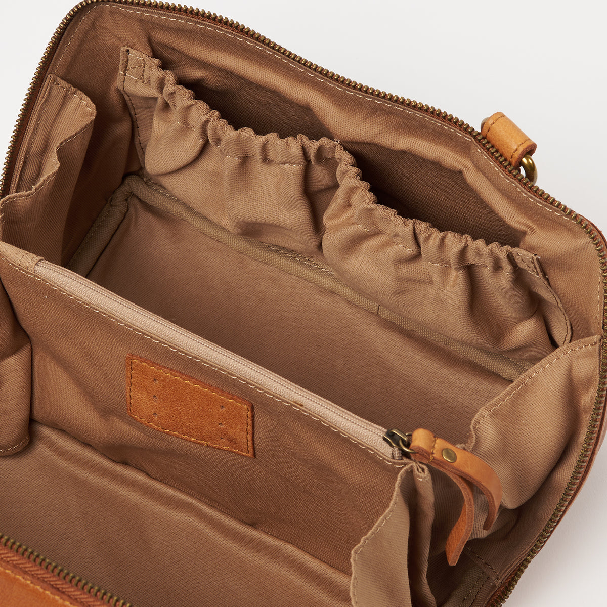 PROJECT 78 - BURNED TAN/WALNUT - SMALL PROJECT ORGANISER