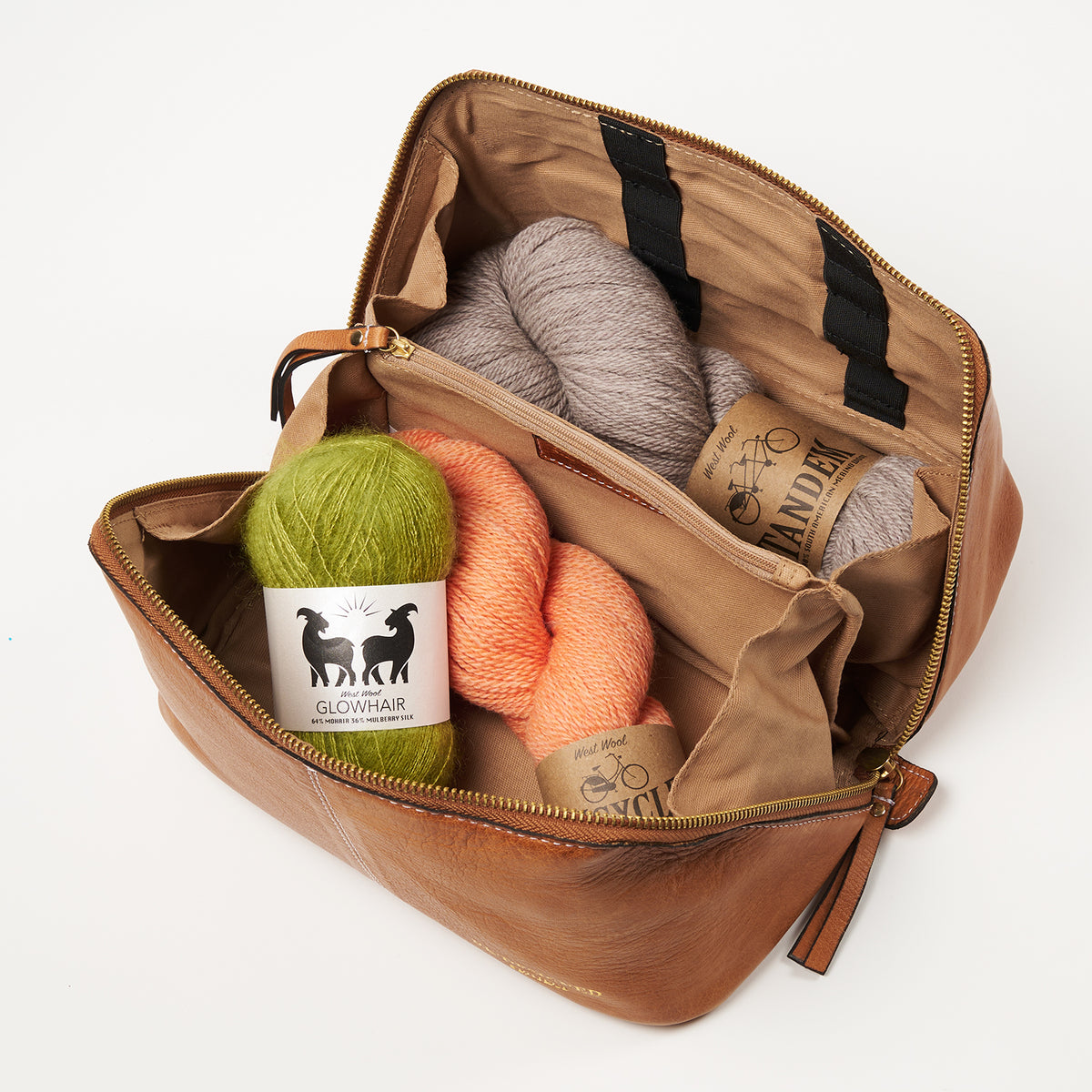 PROJECT 9 - BURNED TAN - SMALL PROJECT ORGANISER