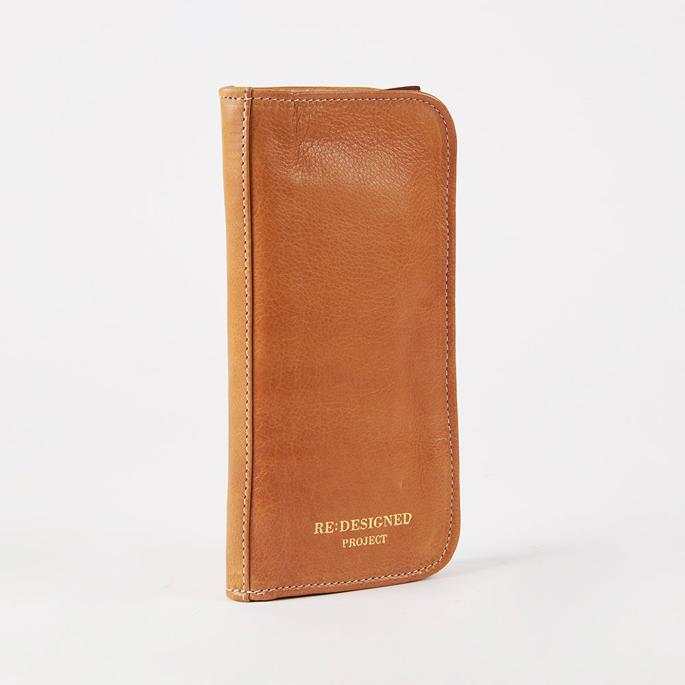 Re:Designed PROJECT 102 - BURNED TAN - SHORT NEEDLE CASE brown Project Bags