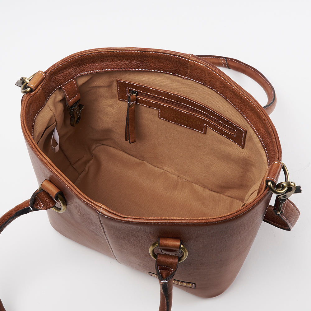 PROJECT 106 - WALNUT - BUCKET CROSSBODY BAG