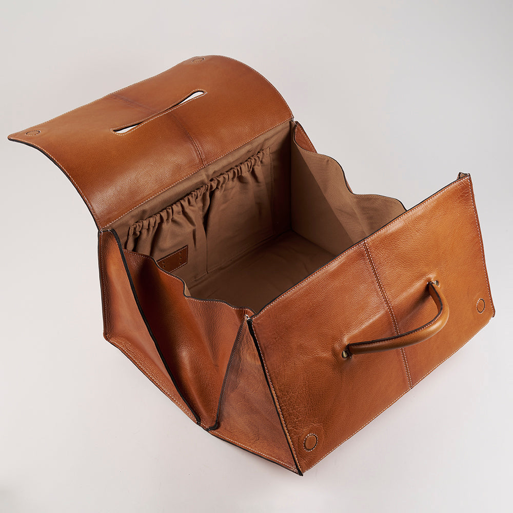 PRE-ORDER: PROJECT 115 - BURNED TAN - LARGE BOXY PROJECT ORGANISER