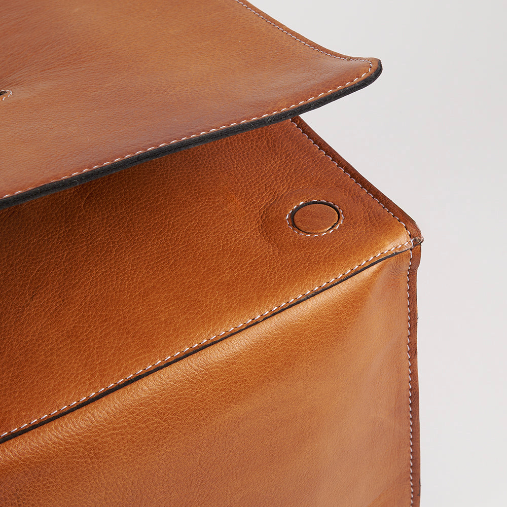 PRE-ORDER: PROJECT 115 - BURNED TAN - LARGE BOXY PROJECT ORGANISER