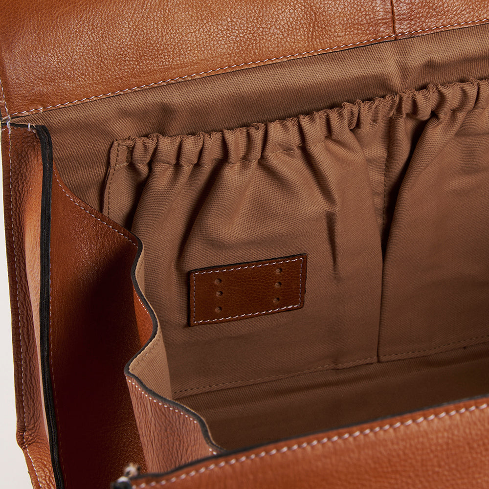 PRE-ORDER: PROJECT 115 - BURNED TAN - LARGE BOXY PROJECT ORGANISER