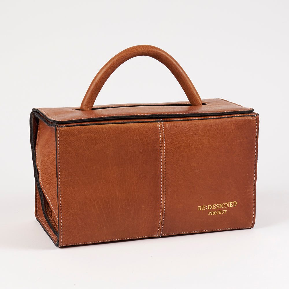 PRE-ORDER: PROJECT 134 - BURNED TAN - SMALL BOXY PROJECT ORGANISER
