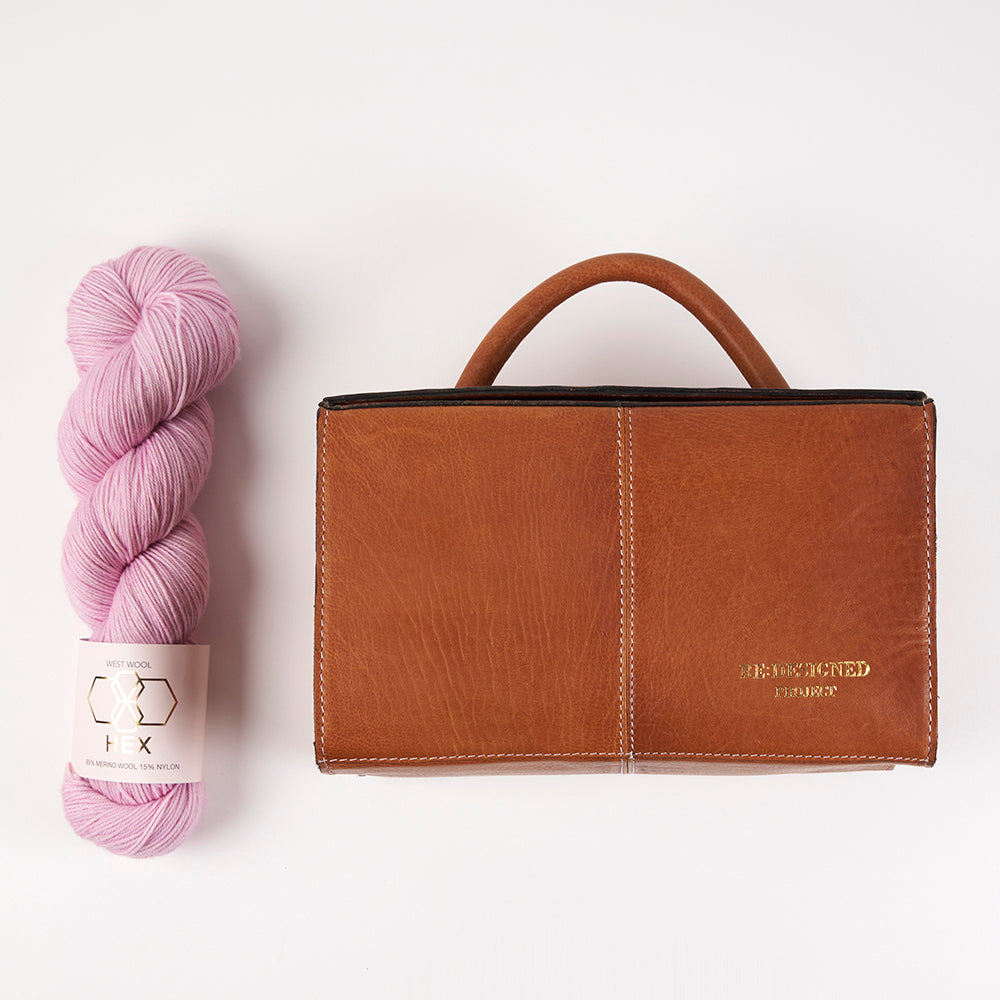 PRE-ORDER: PROJECT 134 - BURNED TAN - SMALL BOXY PROJECT ORGANISER