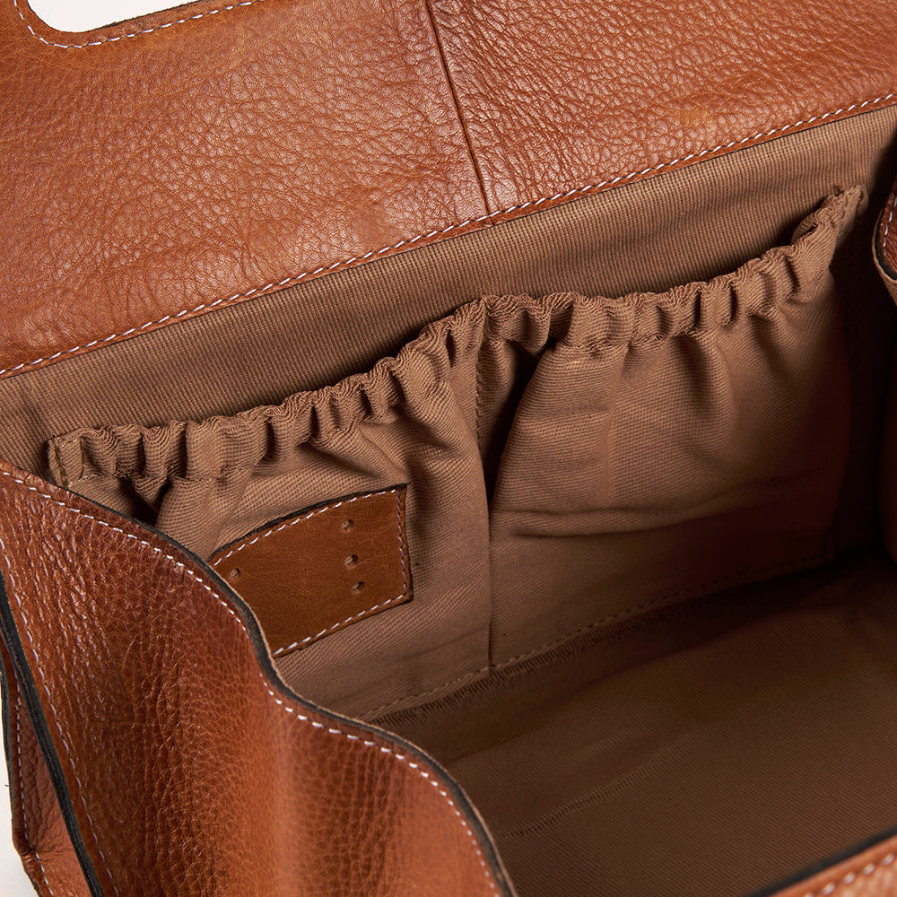 PRE-ORDER: PROJECT 134 - BURNED TAN - SMALL BOXY PROJECT ORGANISER