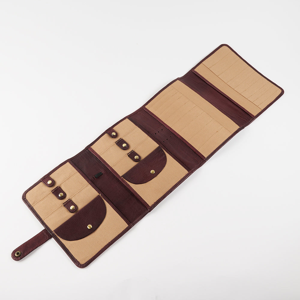 PROJECT 14 - DARK CHERRY - LARGE NEEDLE CASE