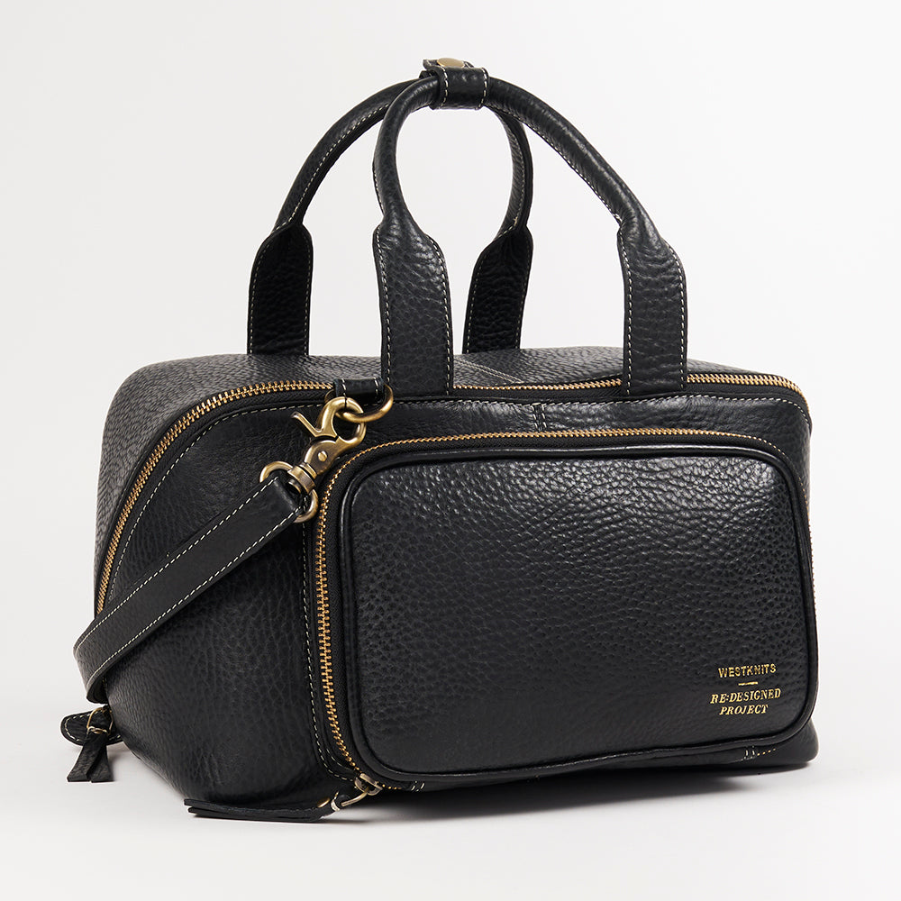 Re:Designed PROJECT 39 - BLACK PEBBLE - CROSSBODY PROJECT ORGANISER black Project Bags