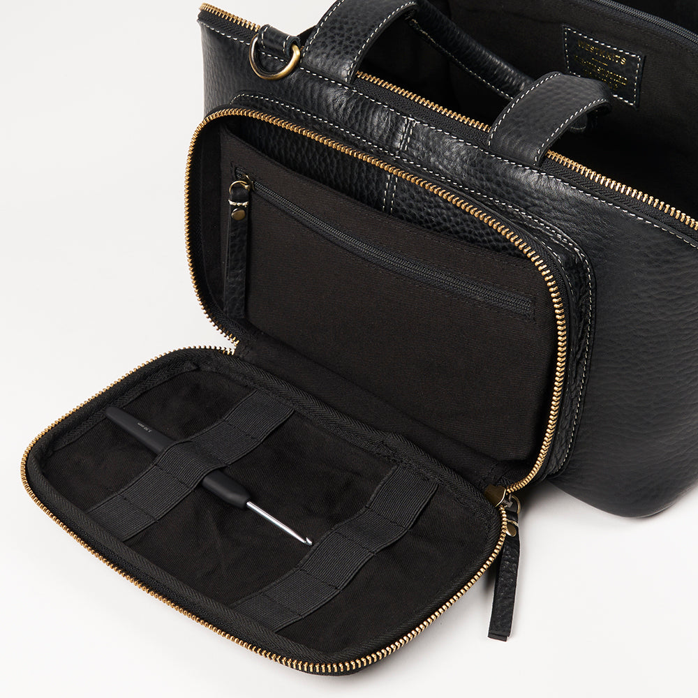 PROJECT 39 - BLACK PEBBLE - CROSSBODY PROJECT ORGANISER
